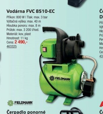 Vodárna FVC 8510-EC