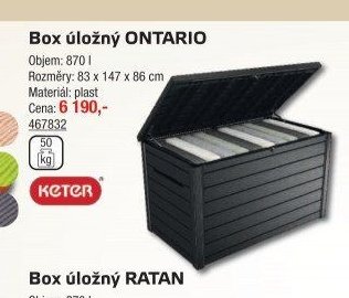 Box úložný ONTARIO