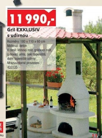 Gril EXKLUSIV s udírnou