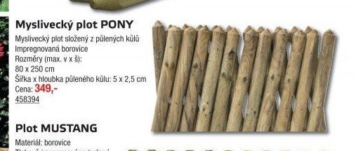 Myslivecký plot PONY