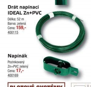 Drát napínací IDEAL Zn+PVC