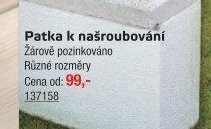 Patka k našroubování