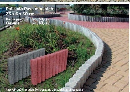 Palisáda Paso mini blok