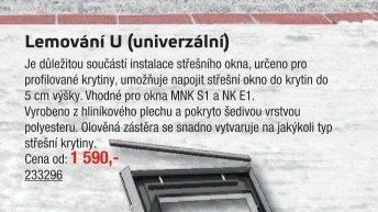 Lemování U (univerzální)
