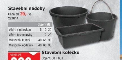 Stavební nádoby