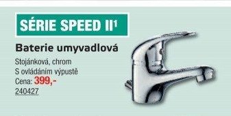 Baterie umyvadlová série Speed II