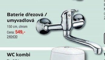Baterie dřezová / umyvadlová