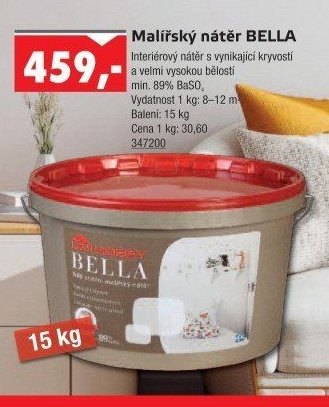 Malířský nátěr BELLA