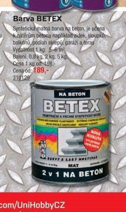 Barva BETEX