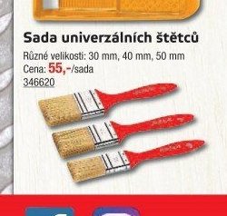 Sada univerzálních štětců