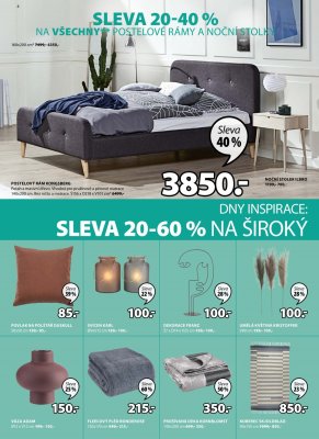 akční leták Jysk 4.3.2021-17.3.2021