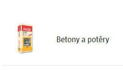 Betony a potěry