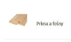 Prkna a fošny