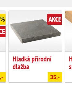 Hladká přírodní dlažba