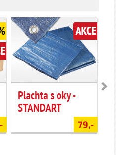 Plachta s oky - STANDART