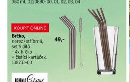 Brčko, nerez/stříbrná, set 5 dílů