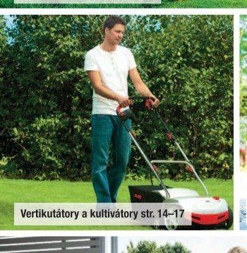 Vertikutátory a kultivátory str. 14-17