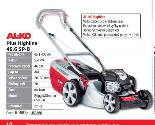 AL-KO Plus Highline 46.6 SP-B