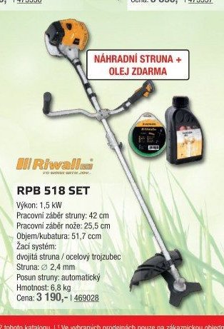 Riwall RPB 518 SET