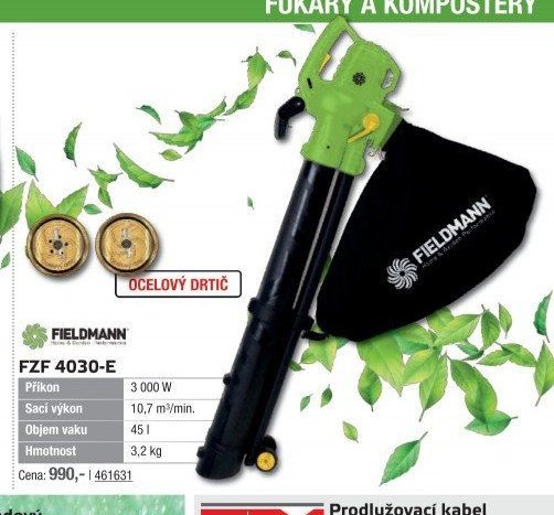 Elektrický fukar FIELDMANN FZF 4030-E