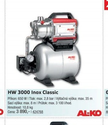 AL-KO HW 3000 Inox Classic