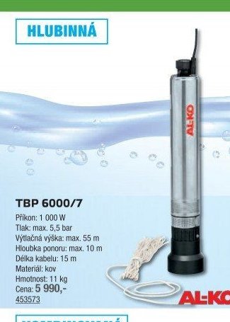 AL-KO TBP 6000/7