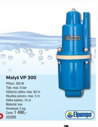 Elpumps Malýš VP 300