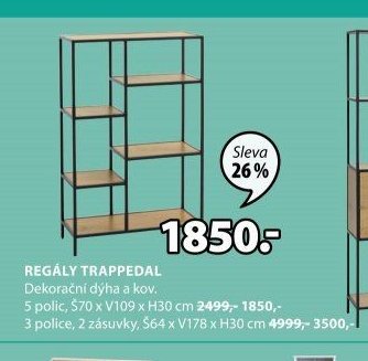 REGÁLY TRAPPEDAL