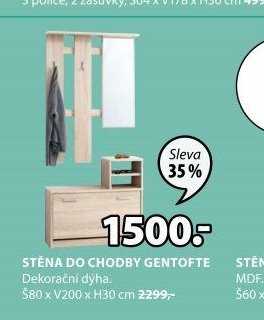 STĚNA DO CHODBY GENTOFTE