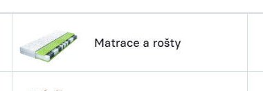 Matrace a rošty