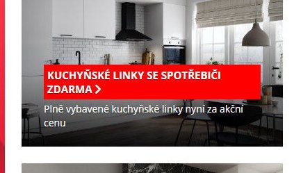 KUCHYŇSKÉ LINKY SE SPOTŘEBIČI ZDARMA