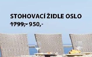 STOHOVACÍ ŽIDLE OSLO