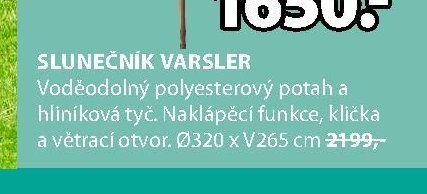 Slunečník VARSLER