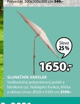 Slunečník VARSLER