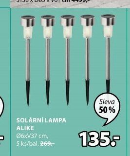 Solární lampa ALIKE