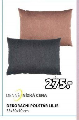 DEKORAČNÍ POLŠTÁŘ LILJE