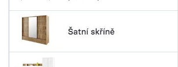 Šatní skříně