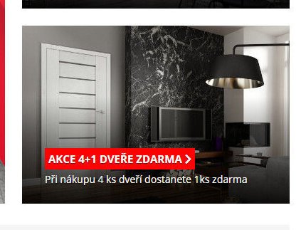 Akce 4+1 dveře zdarma