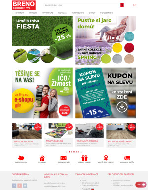 akční leták Breno koberce 24.3.2021-30.3.2021