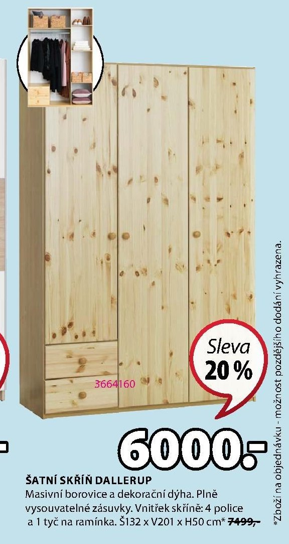 ŠATNÍ SKŘÍŇ DALLERUP