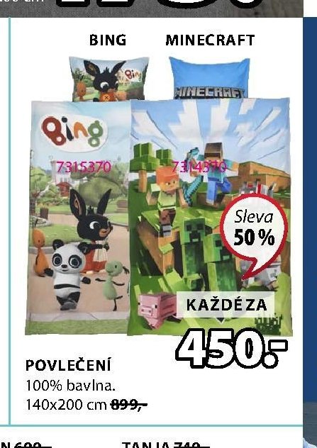 BING POVLEČENÍ