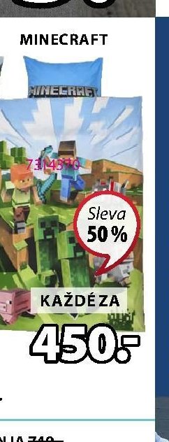 MINECRAFT POVLEČENÍ