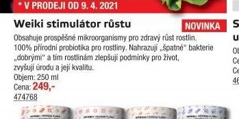 Weiki stimulátor růstu