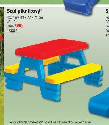 Stůl piknikový