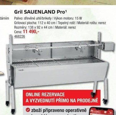 Gril SAUENLAND Pro