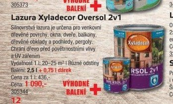 Lazura Xyladecor Oversol 2v1