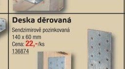 Deska děrovaná
