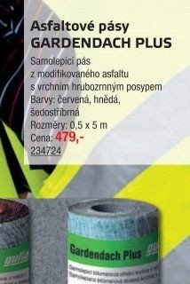 Asfaltové pásy GARDENDACH PLUS