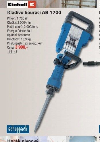 Kladivo bourací AB 1700