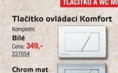 Tlačítko ovládací Komfort Bílé
